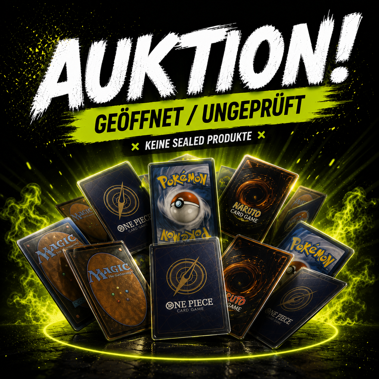 Live-Auktion | TCG-Retouren | Zustand siehe Livestream